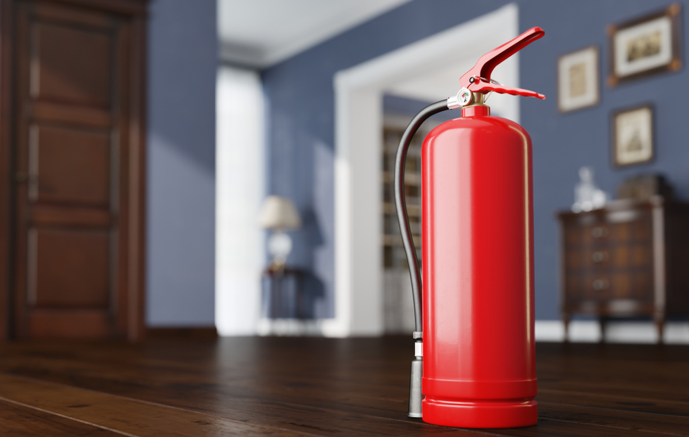 4 Tempat yang Patut Anda Letak Alat Pemadam Api di Rumah